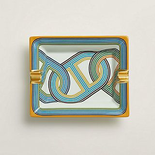 灰皿 《24番地のサーキット》 - ブルー | Hermès - エルメス-公式サイト